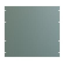 Hammond Manufacturing PBPA19017GY2 - 10U FLAT ALUMINUM RACK PANEL