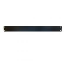 Hammond Manufacturing PBPS19001BK2 - 1U FLAT STEEL RACK PANEL