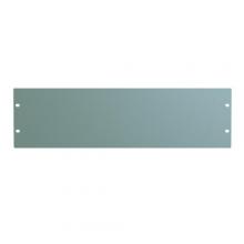 Hammond Manufacturing PBPS19005GY2 - 3U FLAT STEEL RACK PANEL