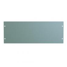 Hammond Manufacturing PBPS19007GY2 - 4U FLAT STEEL RACK PANEL