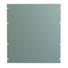 Hammond Manufacturing PBPS19021GY2 - 12U FLAT STEEL RACK PANEL