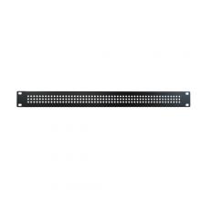 Hammond Manufacturing PPFS19001BK2 - 1U PERFORATED PANEL