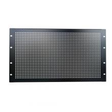 Hammond Manufacturing PPFS19010BK2 - 6U PERFORATED PANEL