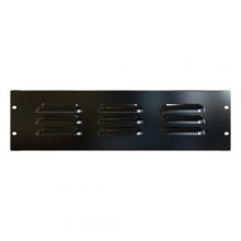 Hammond Manufacturing PVLL19005BK2 - 3U LOUVRED VENTED PANEL