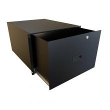 Hammond Manufacturing RDRW1901222BK1 - 7U 22D LOCKING DRAWER