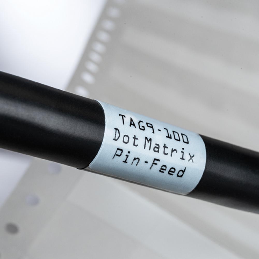Dot Matrix, Self-Lam,.8X.5&#34;X1.437&#34;,6X,WH