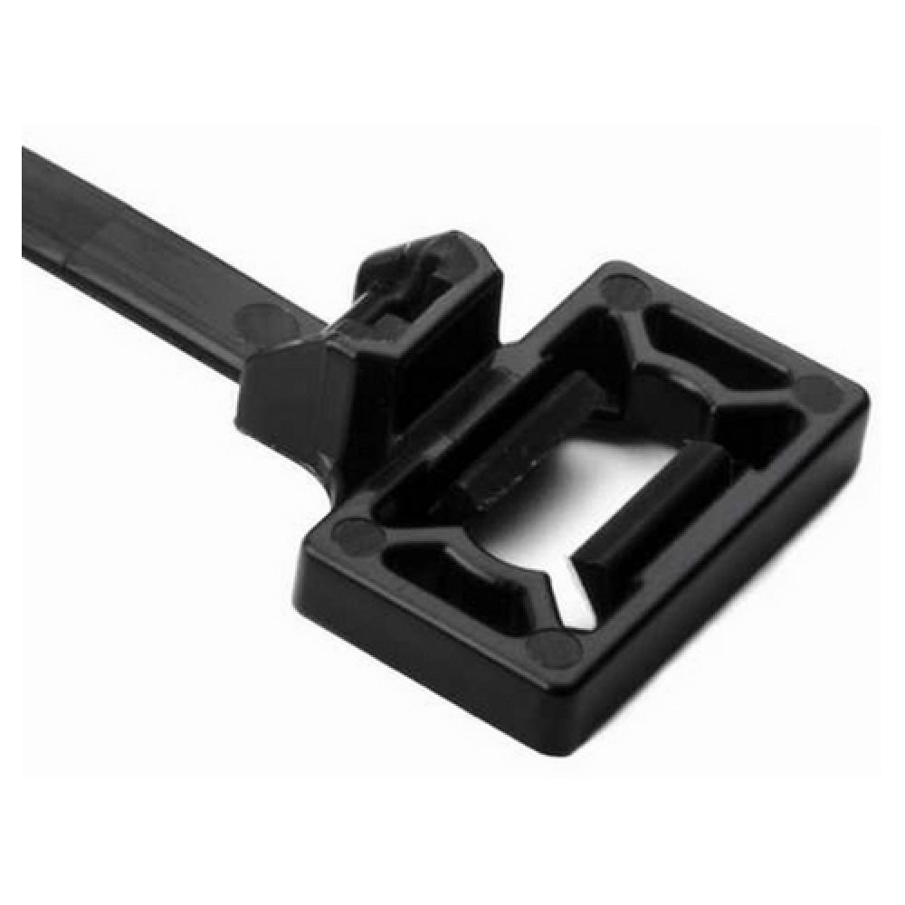 Stud Mnt Lat Tie,50lb,6&#34;,PA66HS,BK,500