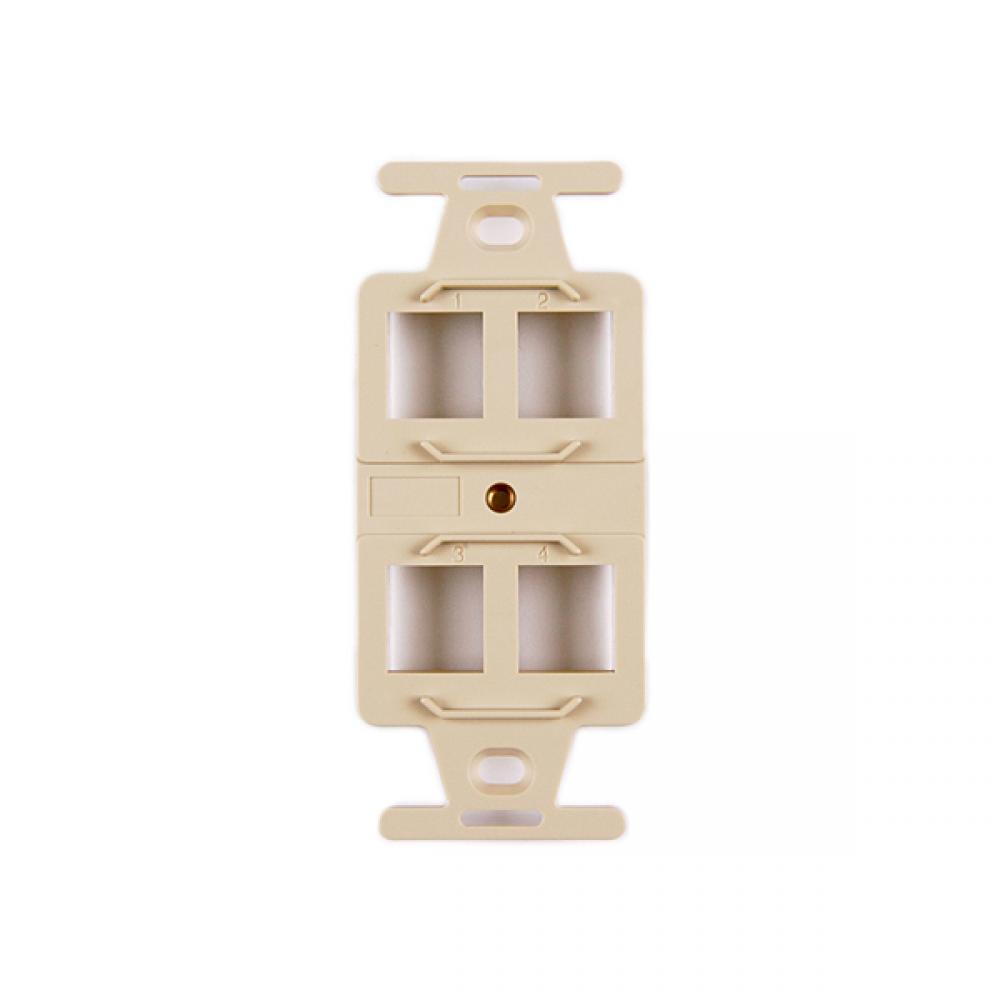 106 duplex 4-port mnting frame - IV