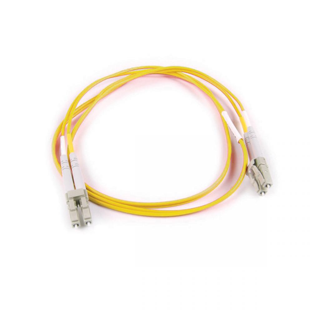 FT LC-LC Duplex OS2 Assembly, 10M, YE, 1