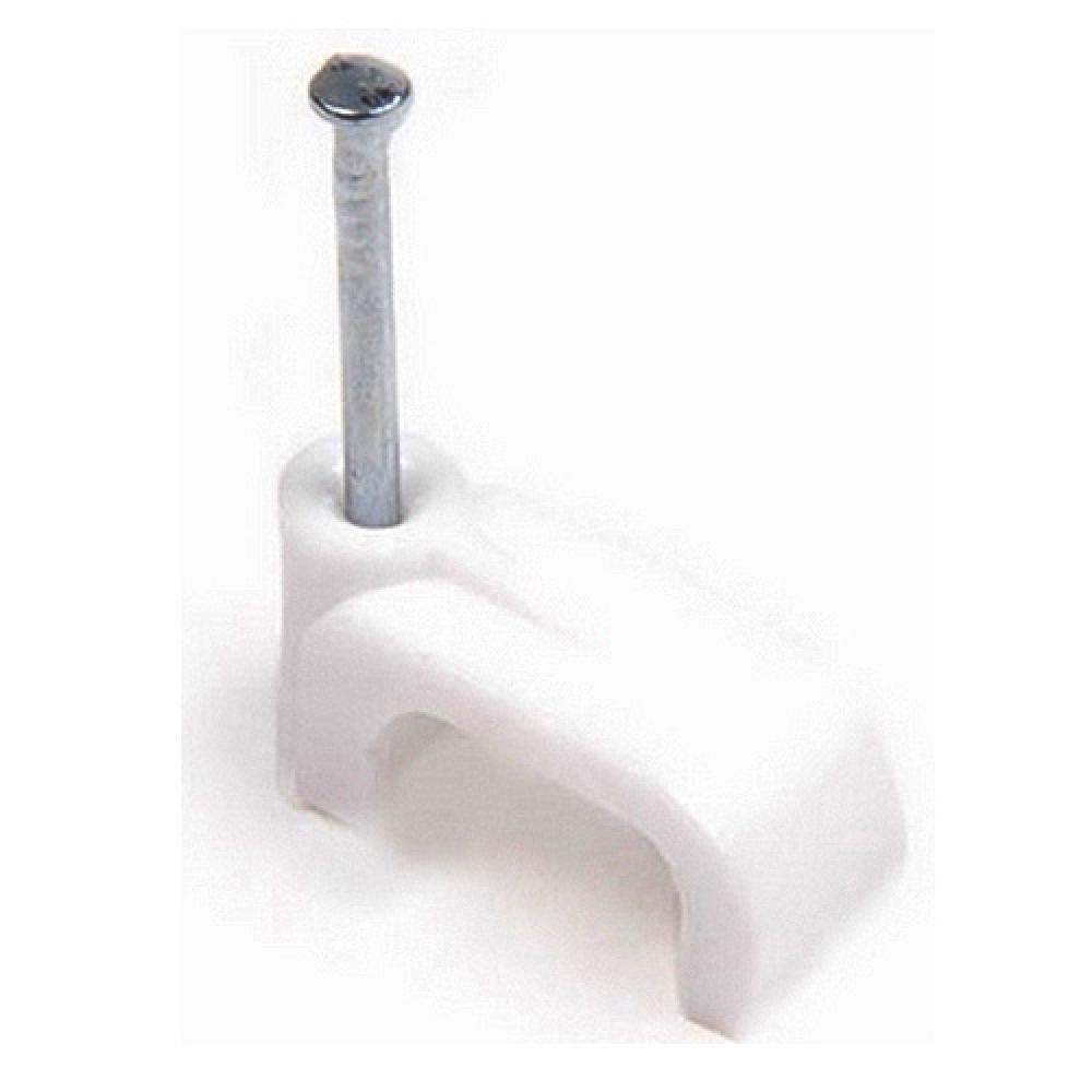Nail Clip, .55&#34;, PP,ST, BK, 100/pkg