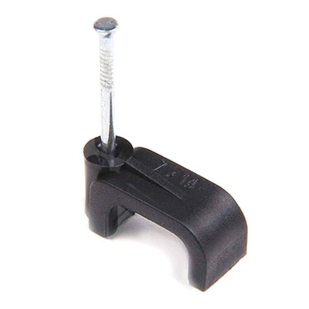 Nail Clip, .55&#34;, PP,ST, WH, 100/pkg