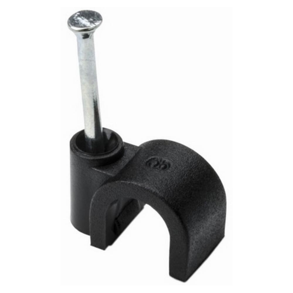 Nail Clip, .32&#34;, PP,ST, BK, 100/pkg