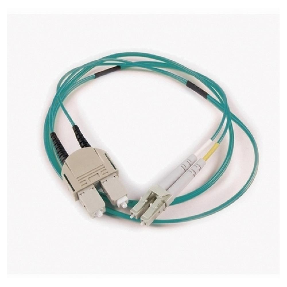 FT LC-SC Duplex OM3 Assembly, 5M, AE, 1