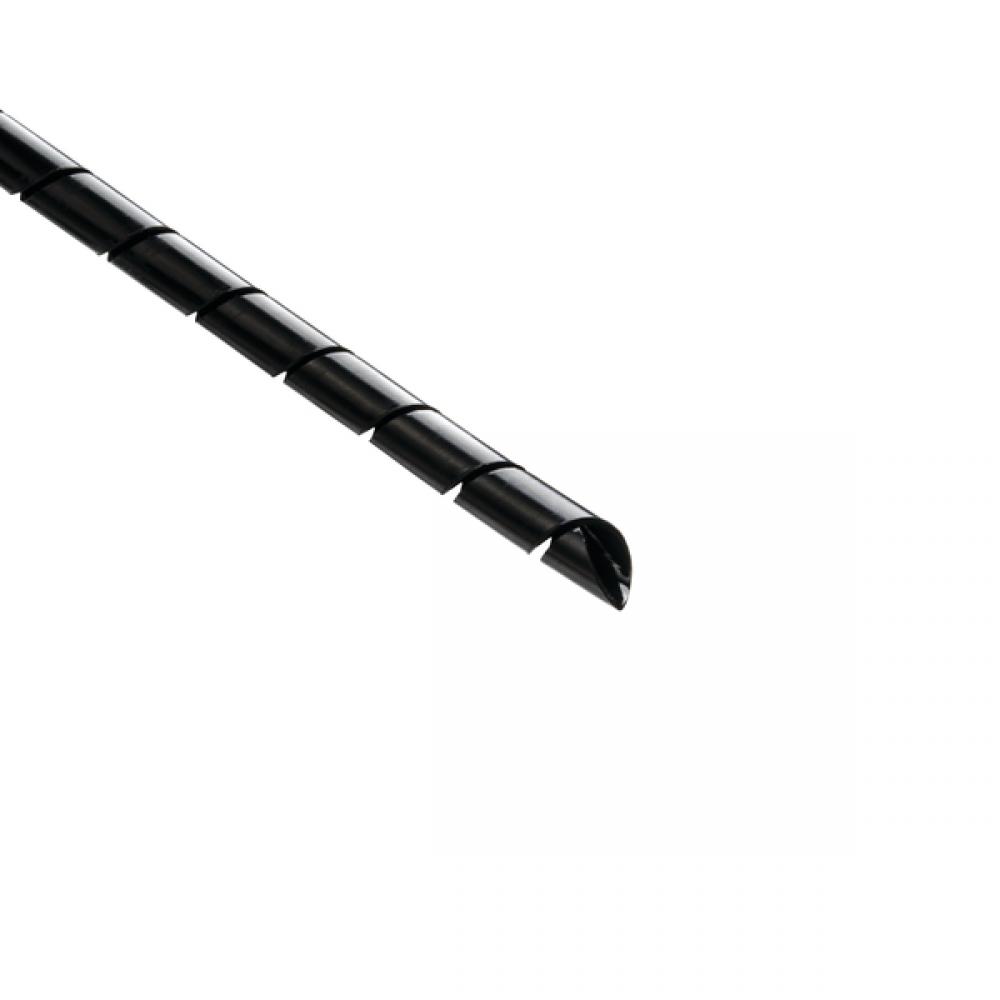 2N 1/4&#34; SPIRALWRAP BLACK 100 FT