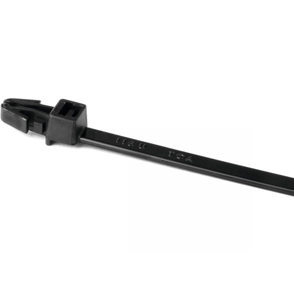 T50RSF BLK PUSH MTG TIE 8.25&#34;