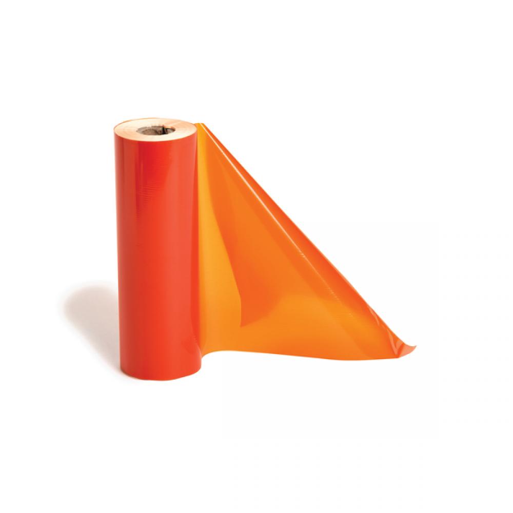 110MM X 91M LONG ORANGE RIBBON