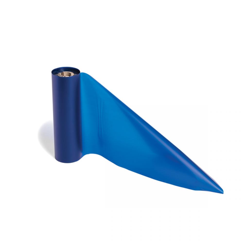 110MM X 91M LONG BLUE RIBBON