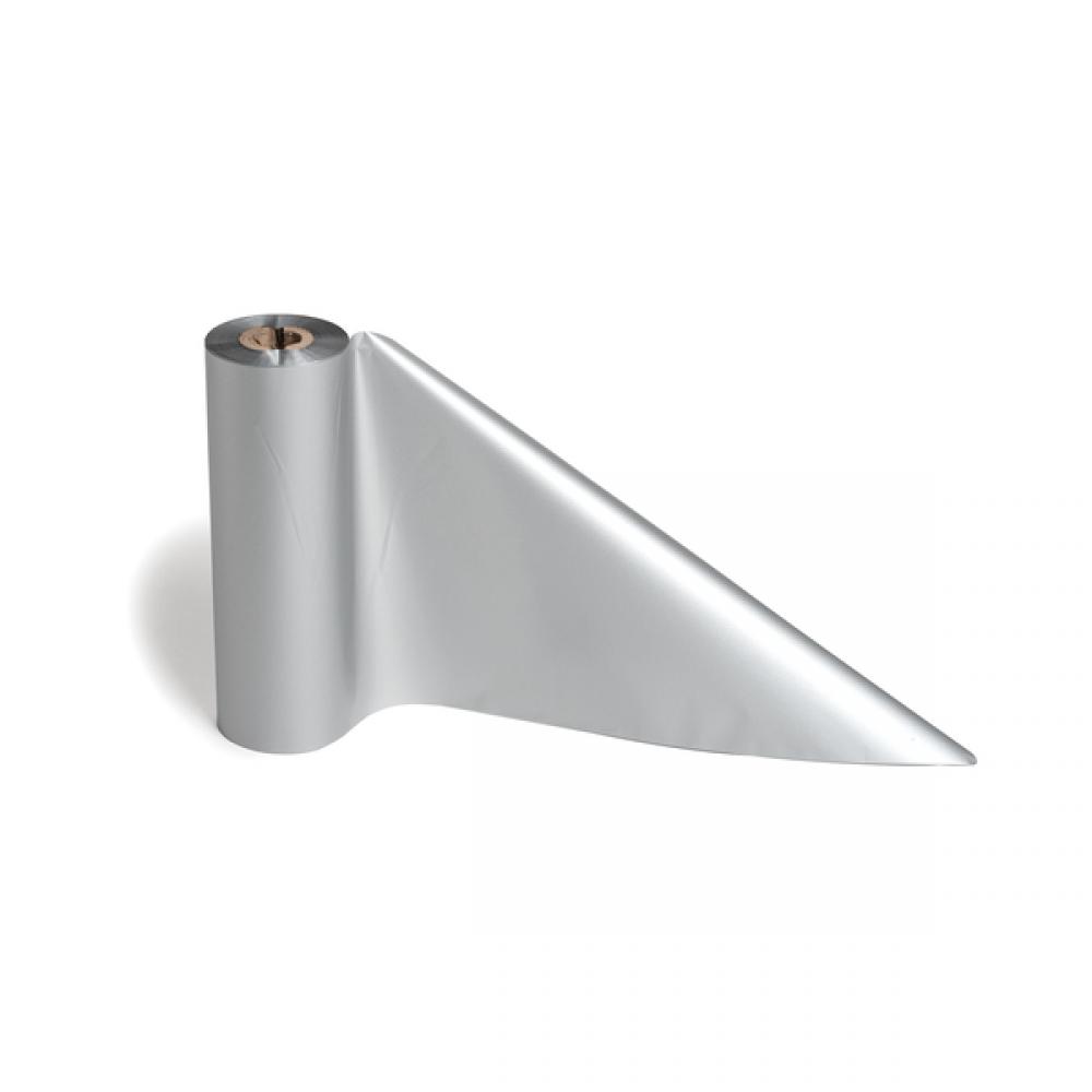 110MM X 91M LONG SILVER RIBBON