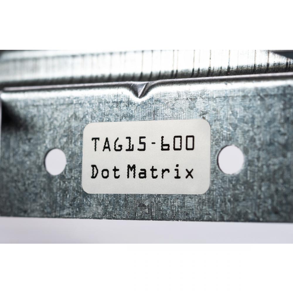 Label 1&#34; X .5&#34; WH PET, 7 X, 5000