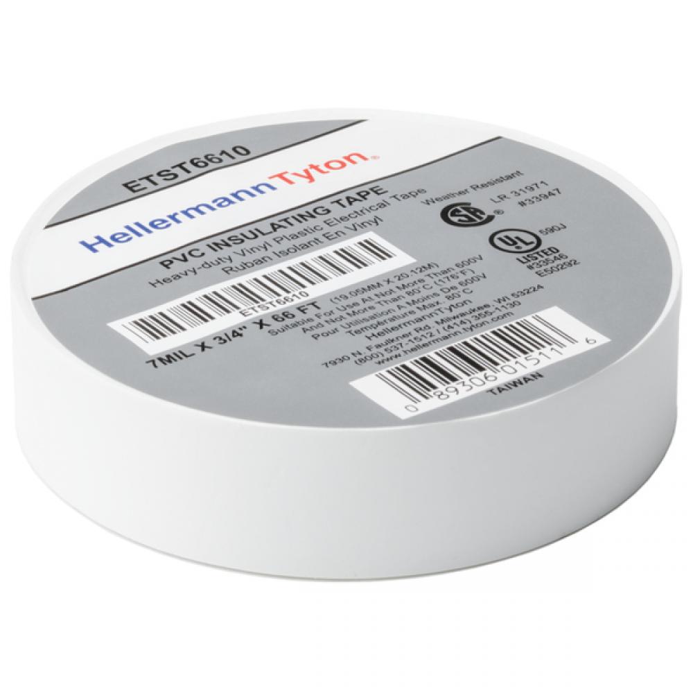 ETST66W 7MIL X 3/4&#34; WHITE TAPE