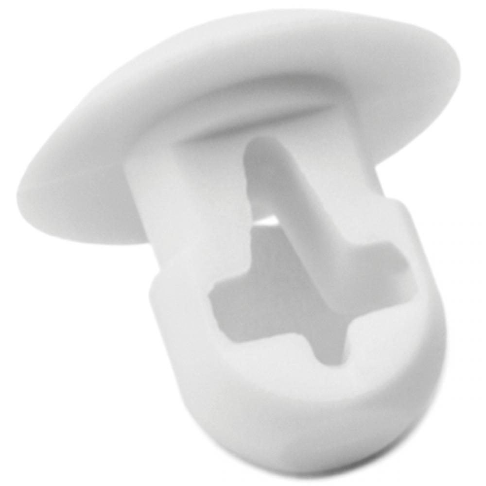 PUSH BUTTON MOUNT WHT