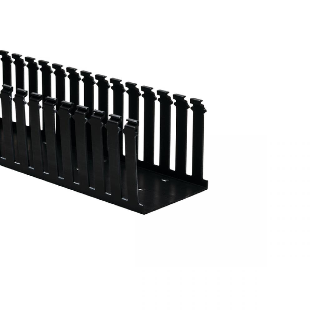 SL4X4 BLACK PVC DUCT BULK