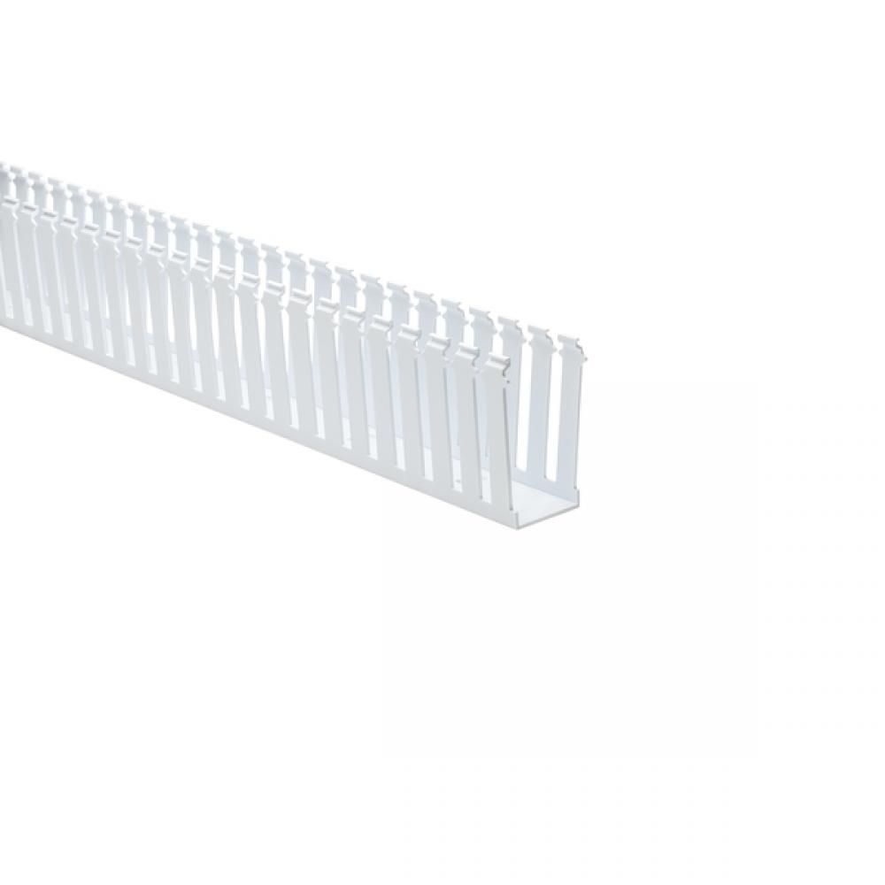 SL2X4 W/ADH WHITE PVC DUCT