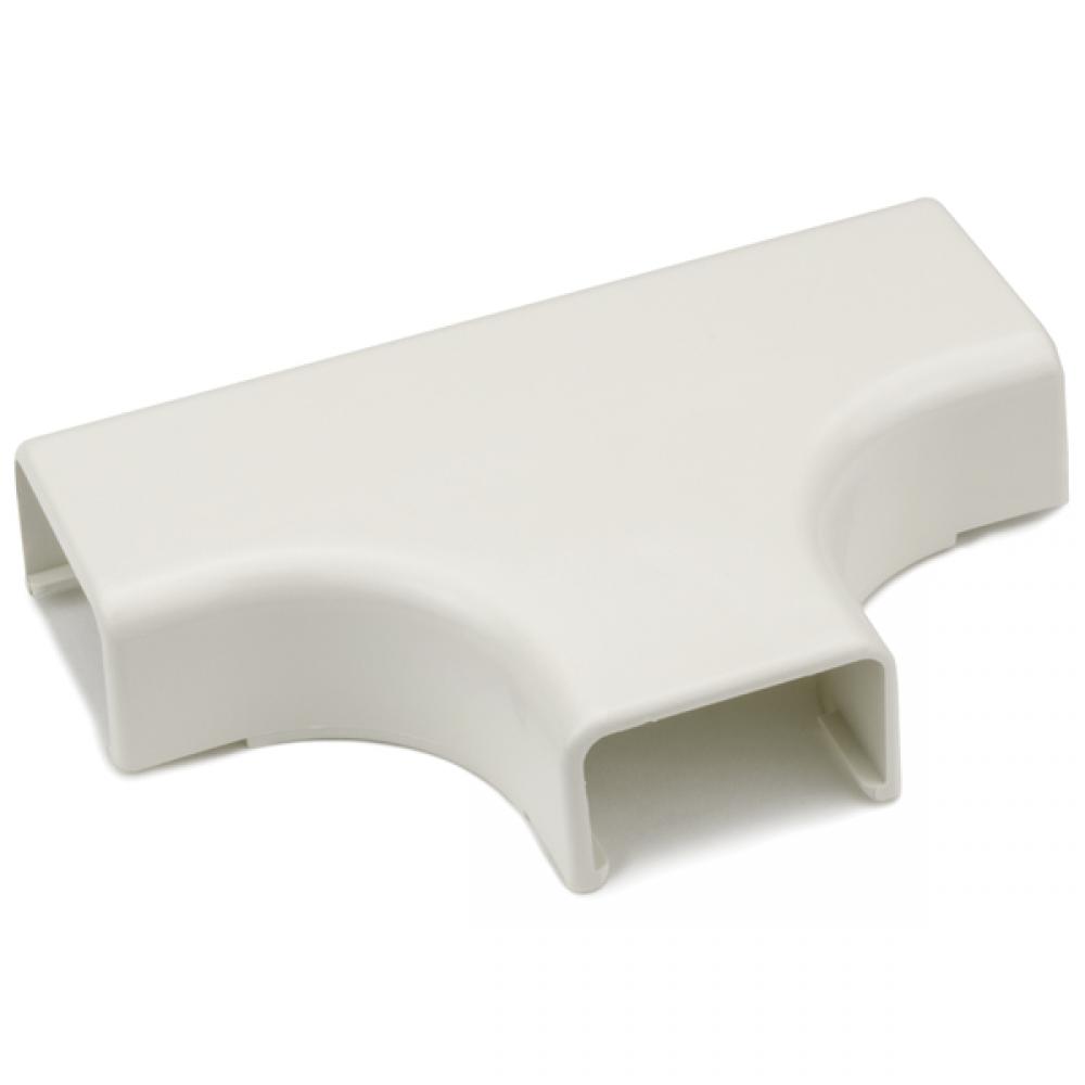 RACEWAY 3/4&#34; TEE COVER OFFICE WHITE