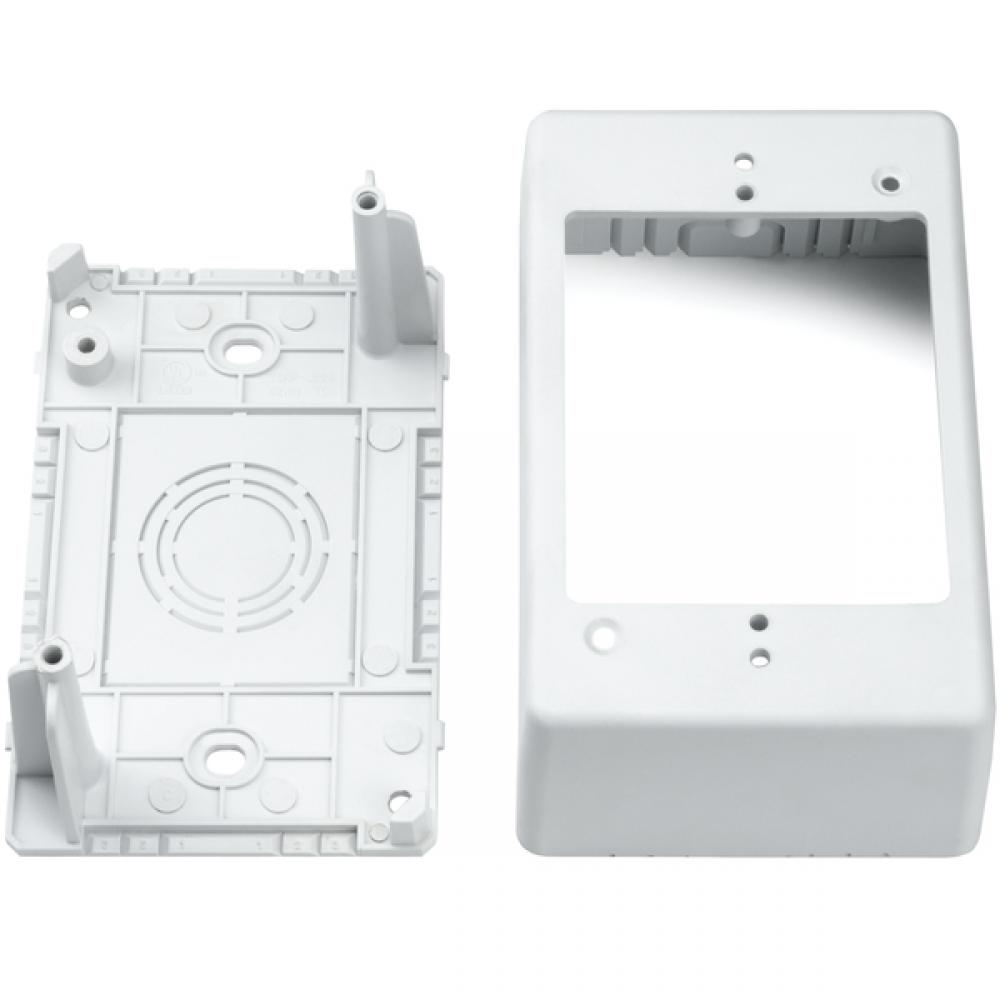 sngl gang junction box, 1-1/4&#34;, WH, TSRP