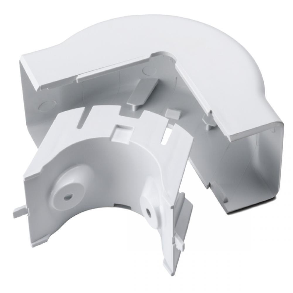 Ext Crnr Cvr, 1-3/4&#34;, 1&#34; BR, WH, 10