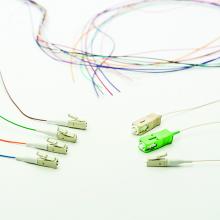 HellermannTyton FALCX9SM3 - LC/UPC PIGTAIL, SM 900UM, 3FT
