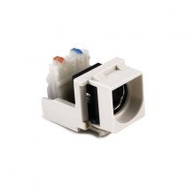 HellermannTyton RCAR110-FW - RCA-110 Connector Module w/RD Strip,OEWH