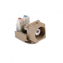 HellermannTyton RCAW110-I - RCA-110 Connector Module w/WH Strip - IV