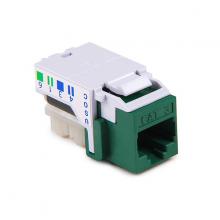 HellermannTyton RJ45FC3-W - CAT3, 8P8C RJ45 keystone jack, WH, 1/bag