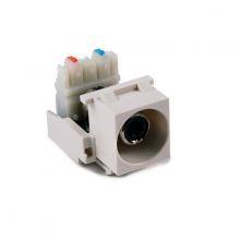 HellermannTyton RJ11FC3-YEL - CAT3 6P6C RJ11 USOC keystone jack YE 1