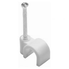 HellermannTyton NC510 - Nail Clip, .2", PP,ST, WH, 100/pkg