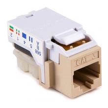 HellermannTyton RJ11FC3-I - CAT3 6P6C RJ11 USOC keystone jack IV 1