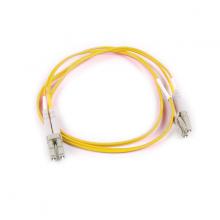 HellermannTyton VFA5LCLCOS2 - LC-SC Duplex OS2 Fiber Assembly, 5M, YE