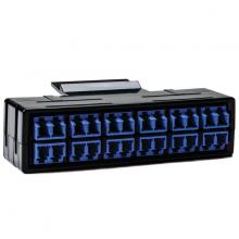 HellermannTyton RNGFAP12DMMKLCH - RapidNet Adapter Panel 12 DUP,MM-LC BU 1