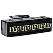 HellermannTyton RNGFAP6DMMLC - RapidNet Adapter Panel 6 DUP,MM-LC BGE 1