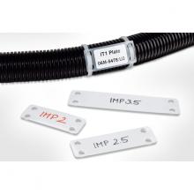 HellermannTyton IMP1.510C2 - IMP1.5 WHT ID PLT 3/4"X1-1/2"