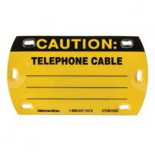 HellermannTyton CT2012X2 - WRITE-ON TELEPHONE YELLOW