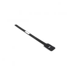HellermannTyton GT.50X110P2W - 11"BLK GRIP TIE WITH WHITE WRITE-ON
