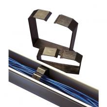 HellermannTyton SDWR2X20K2 - SDWR2X2 BLACK WIRE RETAINER