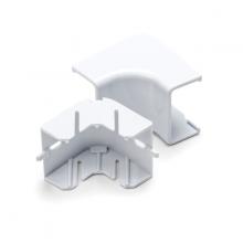 HellermannTyton TSRP1W-33-1 - 3/4" Internal Corner - Power rated, WH