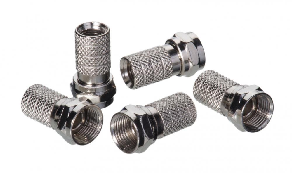 F-CONNECTOR, RG-6 TWIST-ON