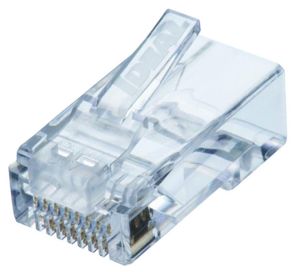 CAT6 FEED-THRU MOD PLUG 50 PK