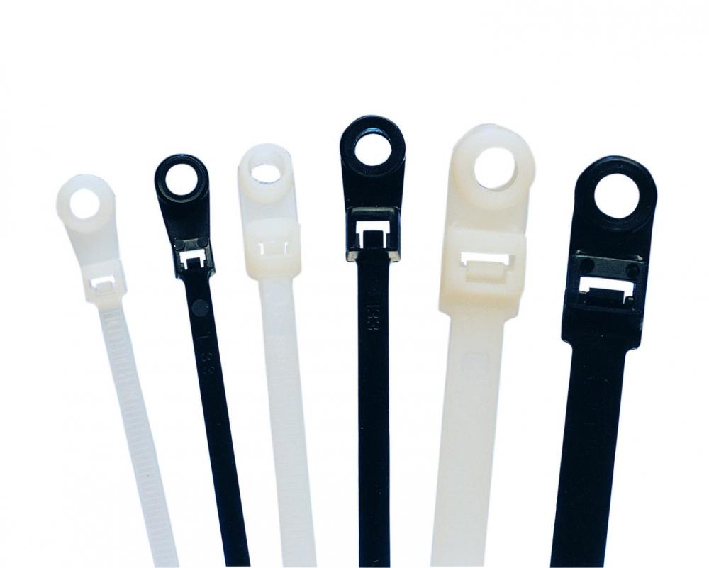 SCRMT TIE,8&#34; STD,NAT,100PK