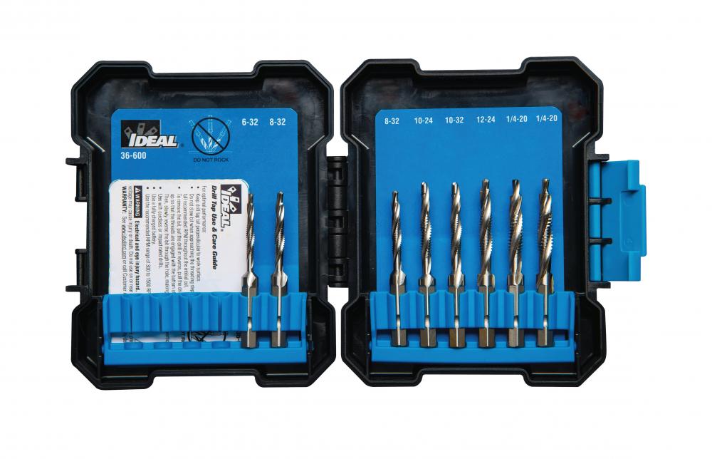 STANDARD DRILL TAP 8-PC KIT