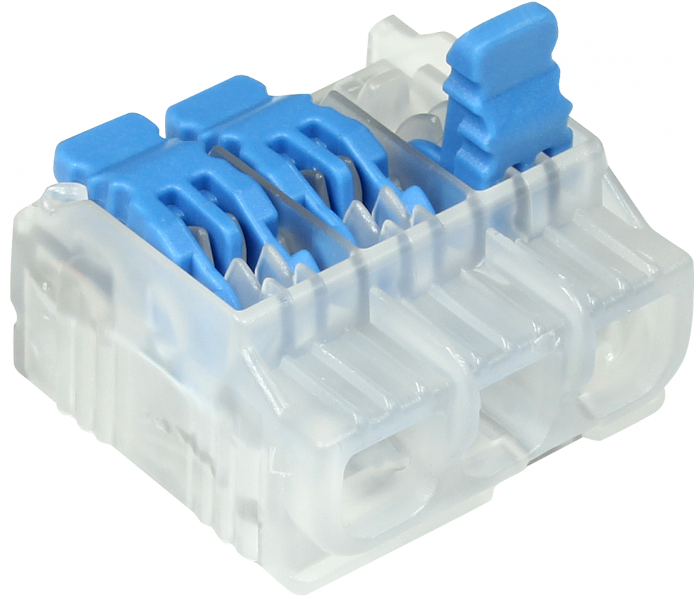 In-Sure® Lever Wire Connector, L23 3-Port, 350/